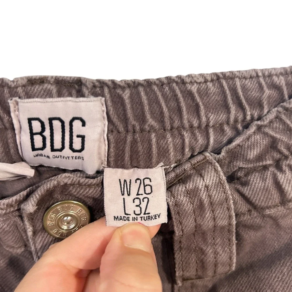 BDG Brown Cargo Pants W26 L32 Urban Outfitters Y2K Skate Grunge‎ Utility Revival